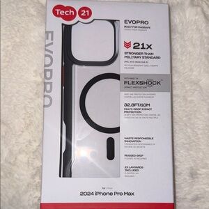 Tech21 EvoPro Black iPhone Pro Max Case